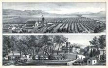 Residence and Farms of John Marlin, San Lorenzo, Residence of C. W. Hathaway